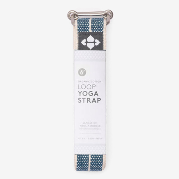 Yogagurt Loop (Bio-Baumwolle) 183 cm - Ink Weave von Halfmoon