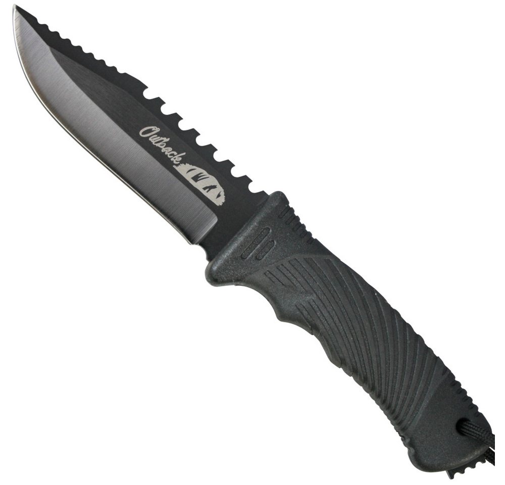 Haller Messer Survival Knife Outdoormesser Outback Kunststoffscheide rostfrei von Haller Messer