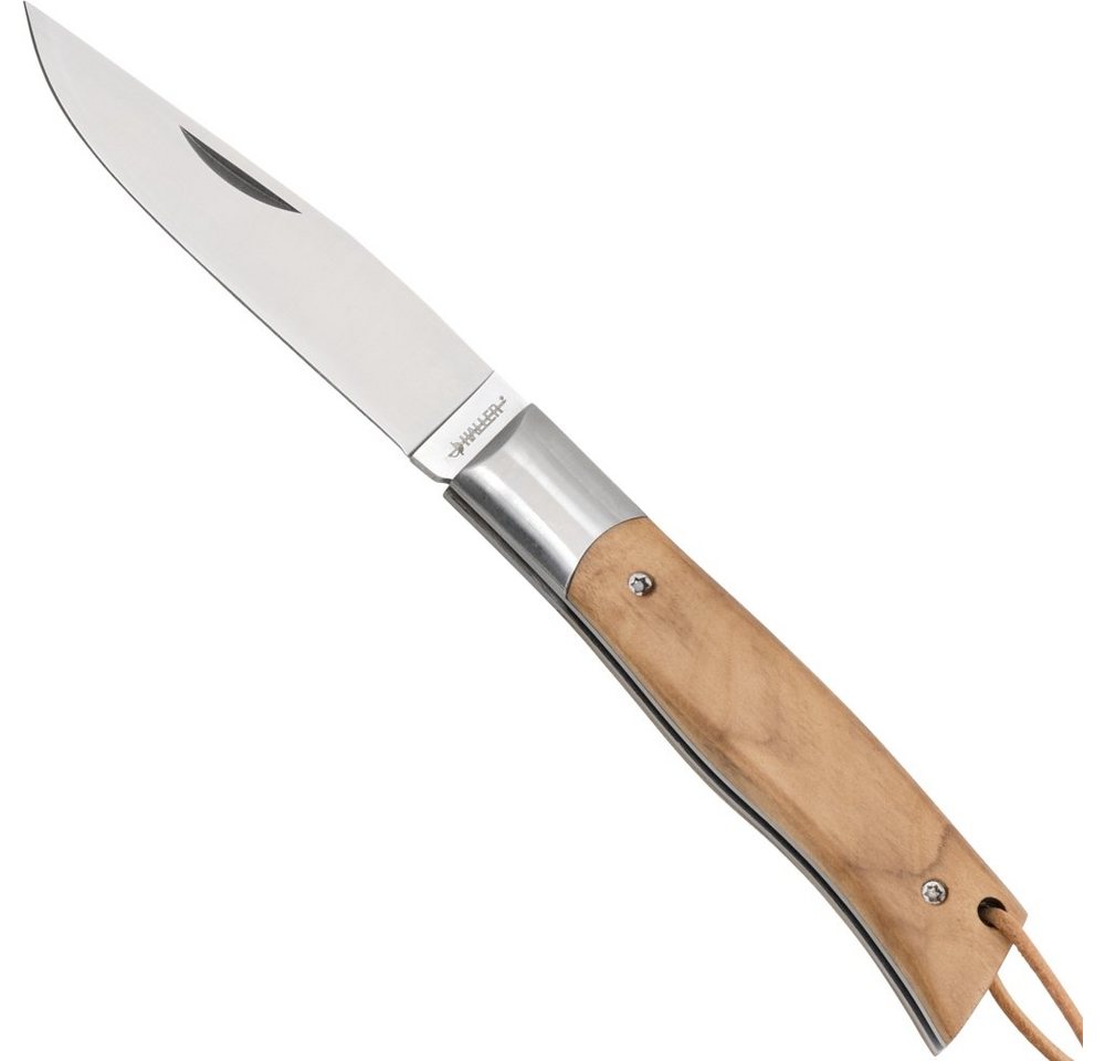 Haller Messer Taschenmesser Schließmesser Olivenholzgriff Nagelrille von Haller Messer