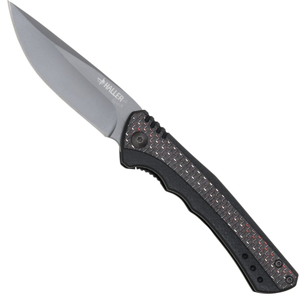 Haller Messer Taschenmesser Select Brandur red Zweihand Frame Lock Clip von Haller Messer