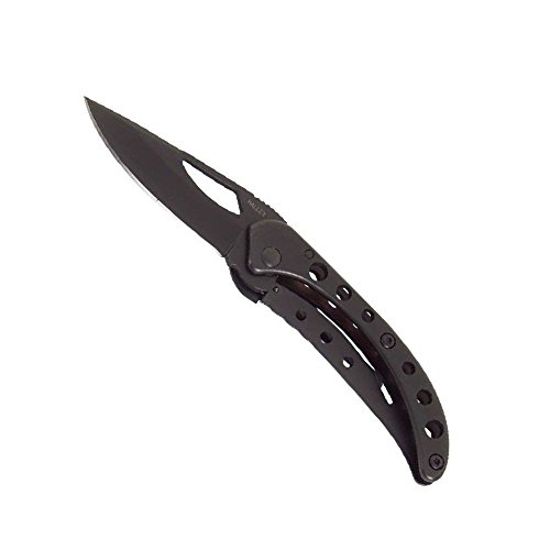 Haller Unisex – Erwachsene Minitame m. Clip, 420rsf Messer, schwarz, one Size von Haller