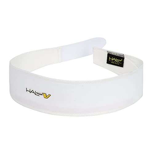 Halo Headband Schweißband Klettverschluss weiß von Halo Headband
