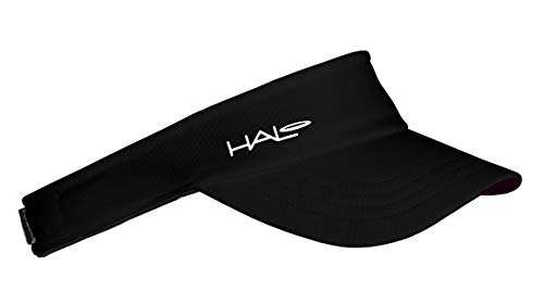 Halo Headband Schweißband Sportvisier, Schwarz, Einheitsgröße von Halo Headband
