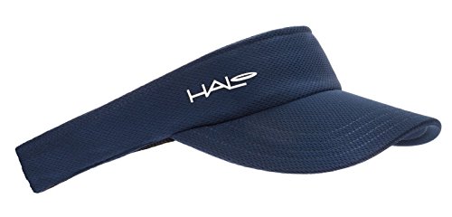 Halo Stirnband Schweißband Sport Visor, Unisex, HVNAVY, Navy von Halo Headband