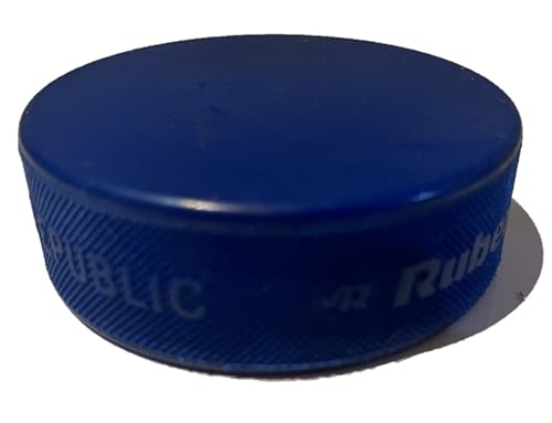 Halona Puck Rubena Light Blue 125 g IIHF offizieller Spiel-Puck Eishockey von Halona