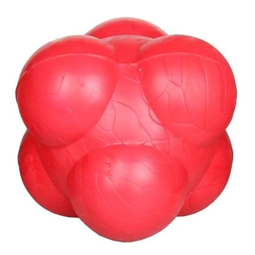 Hockey reactiv trainingsball, Reaktionsball rot 9,6 cm, 360g von Halona