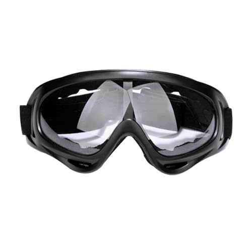 Haloppe Schutzbrille Schlagfestigkeit X400 Komfortable Belüftung Skibrille Schutzbrille Grau von Haloppe