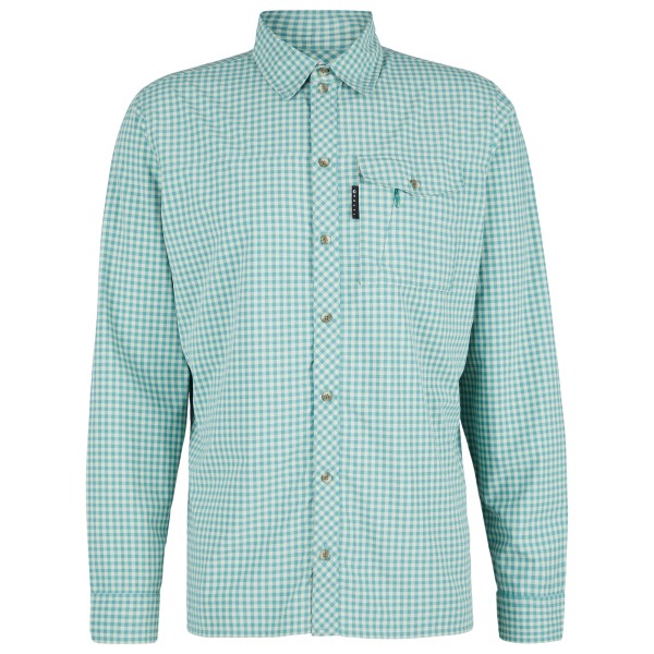 Halti - Kota L/S Check Shirt - Hemd Gr 3XL;4XL;L;S;XL;XXL türkis/grau von Halti