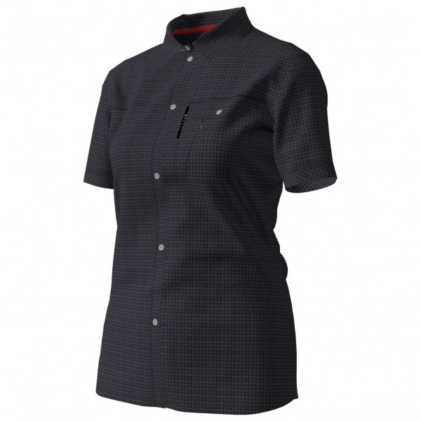Halti - Women's Leiri S/S Check Shirt - Bluse Gr 34 blau;rot von Halti