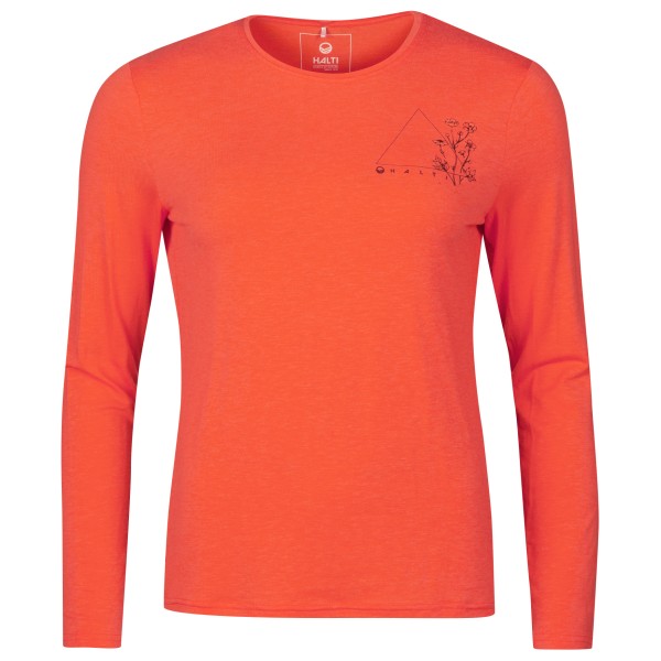 Halti - Women's Tuntu II L/S Shirt - Longsleeve Gr 42 rot von Halti