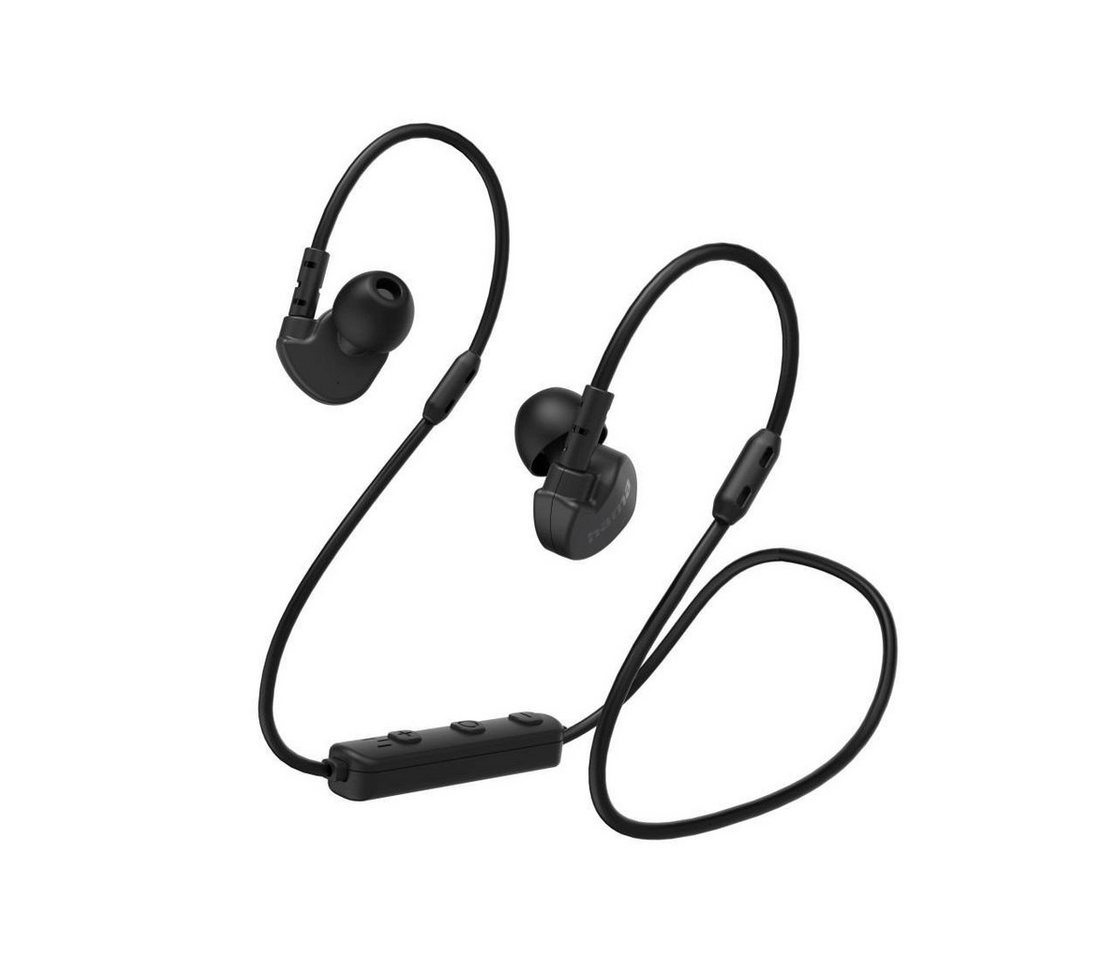 Hama Bluetooth Kopfhörer Sport, In-Ear, Mikrofon, ultraleicht, ergonomisch In-Ear-Kopfhörer (Freisprechfunktion, Google Assistant, Siri) von Hama