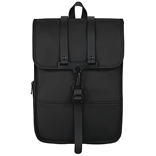 Hama Laptoprucksack 15.6 Zoll, 40 cm (Laptoptasche für Damen und Herren, leichter Rucksack aus wasserabweisendem Material, Tasche mit Tabletfach, verstellbaren Schultergurten, Trolleyband) schwarz von Hama