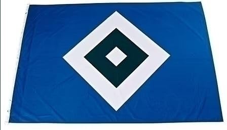 Hamburger SV HSV Fahne Flagge Hissfahne 150 x 200 von Hamburger SV