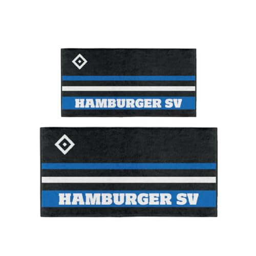 Hamburger SV HSV Handtuch Set - Duschtuch und Handtuch Fanartikel von Hamburger SV