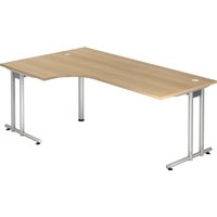 Hammerbacher Schreibtisch N-Serie (Tischplatte: 200 x 120|Dekor: Eiche) von Hammerbacher