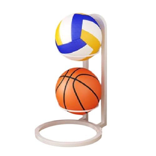 Hanabitx Indoor-Kind-Basketball-Aufbewahrungsregal Put-Ball-FußBall-Aufbewahrungskorb Platziertes Gestell Kindergarten-Volleyball-StäNderhalter-A von Hanabitx