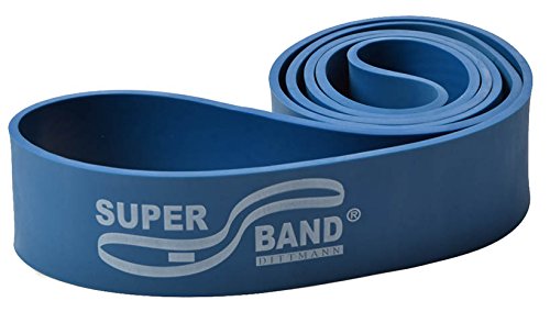 Superband XHEAVY blau Level 5 Stretching Muskelkräftigung Dehnung Gymnastikband von Handelshaus Dittmann