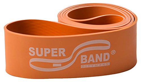 Superband XXHEAVY orange Lev 6 Stretching Muskelkräftigung Dehnung Gymnastikband von Handelshaus Dittmann