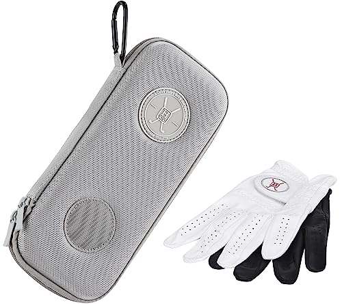 Handy Picks Performance Golf-Handschuhtasche – Hält Ihre Golfhandschuhe sauber und trocken – Luft fließt durch die Rückseite, um die Feuchtigkeit draußen zu Lassen (Grau) von Handy Picks
