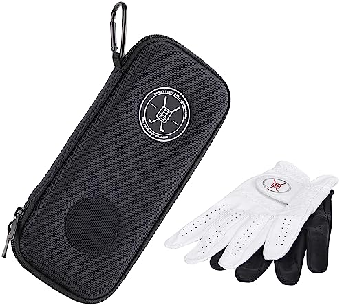 Handy Picks Performance Golf-Handschuhtasche – Hält Ihre Golfhandschuhe sauber und trocken – Luft fließt durch die Rückseite, um die Feuchtigkeit draußen zu Lassen (Schwarz) von Handy Picks