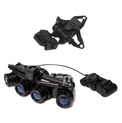 Hanlong Taktische GPNVG18 Dummy-Modell, Nachtsichtbrille & L4G69 NVG-Helmhalterung, Kunststoffhalterung von Hanlong