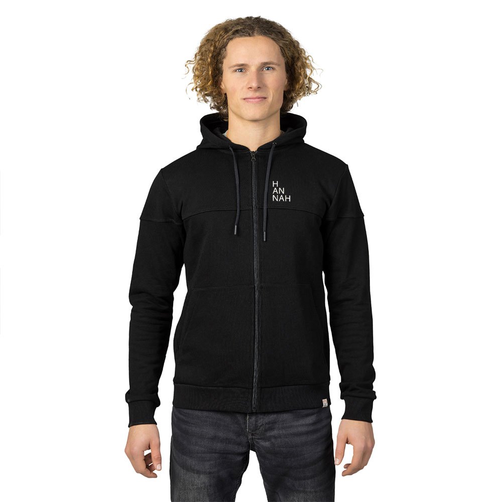 Hannah Fezco Full Zip Sweatshirt Schwarz M Mann von Hannah