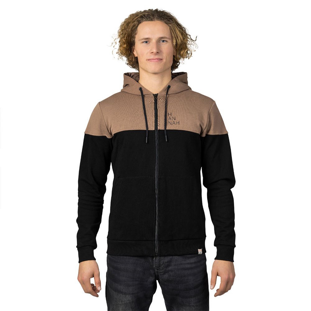 Hannah Fezco Full Zip Sweatshirt Braun M Mann von Hannah