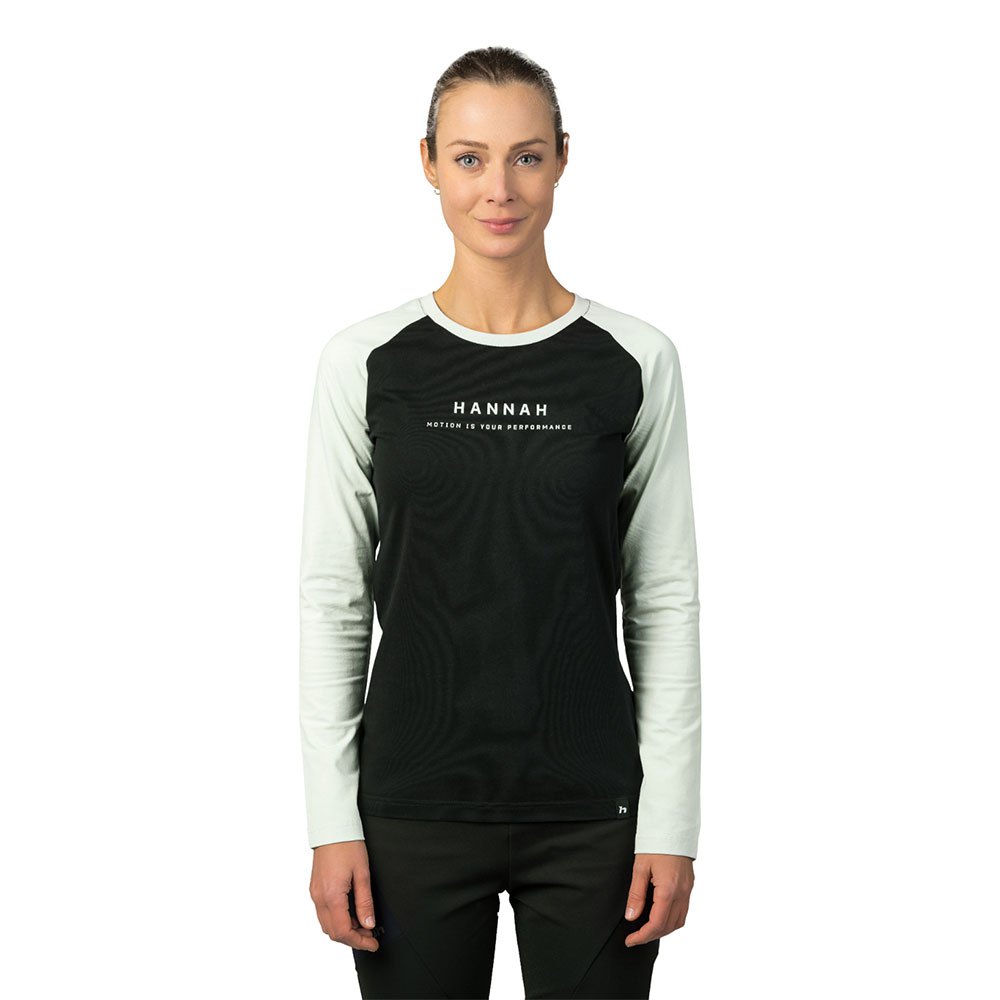 Hannah Prim Long Sleeve T-shirt Schwarz 36 Frau von Hannah