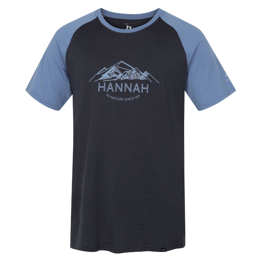 Hannah Taregan Short Sleeve T-shirt Blau M Mann von Hannah