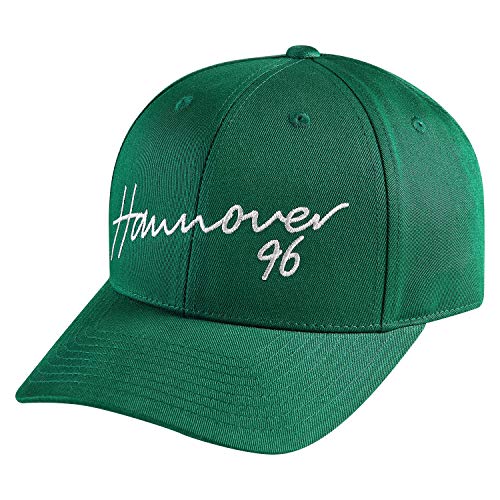 Hannover 96 Basecap - Schriftzug - grün Cap, Kappe, Schildmütze H96 - Plus Lezeichen I Love Hannover von Hannover H96