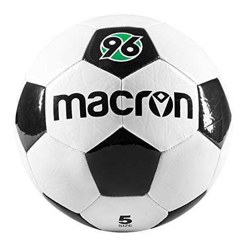 Hannover 96 Fußball Macron Gr. 5, Ball s-w-g H96 - Plus Lesezeichen I Love Hannover von Hannover H96