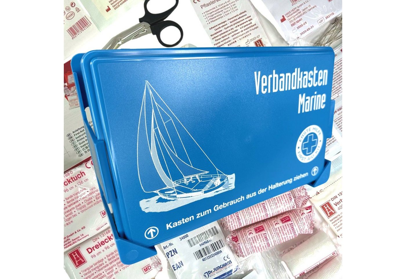Hans Hepp Motorboot Marine Erste Hilfe Verbands Kasten CE Segeln Boot von Hans Hepp
