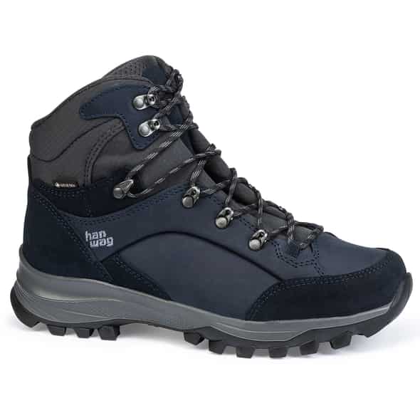 Hanwag Banks Narrow Lady GTX Damen Multifunktionsschuhe (Dunkelblau 5,5 UK, 39 EU)  Typ AB (Leichtwanderstiefel) Trekkingschuhe von Hanwag