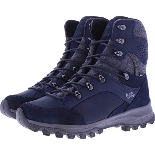 Hanwag Banks Winter Lady GTX Größe UK 6,5 Navy/Asphalt von Hanwag