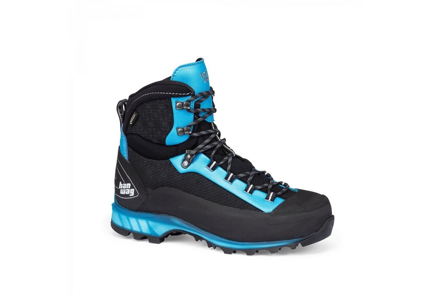 Hanwag Ferrata II Lady GTX Damen Hochgebirgsschuh schwarz/blau Trekkingschuh von Hanwag