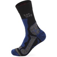 Hanwag Hanwag Trek-Merino Socken schwarz / blau von Hanwag
