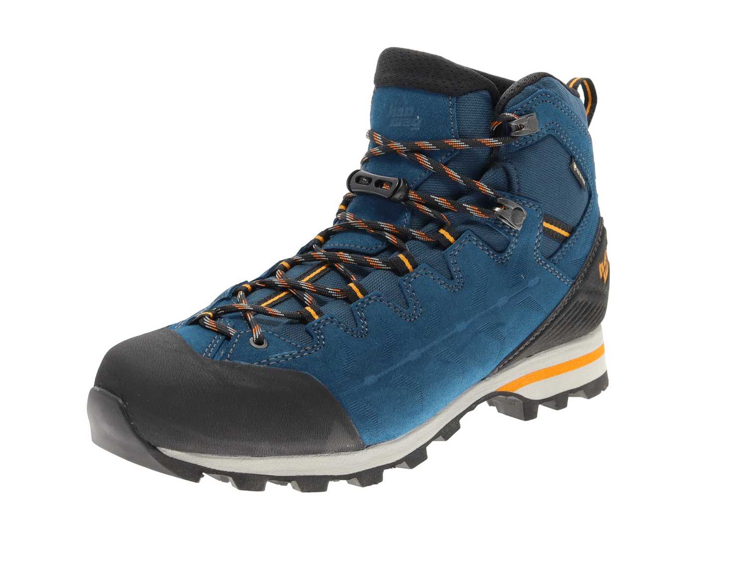 MAKRA LIGHT GTX Seeblue Orange Herren Trekkingstiefel von Hanwag