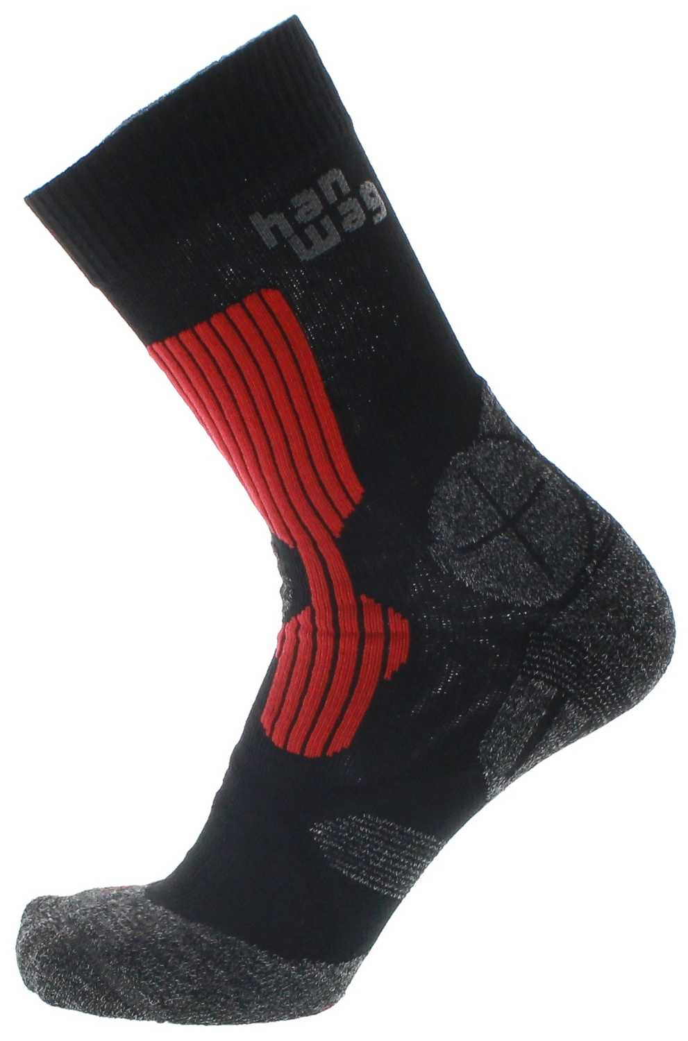 Trek Sock Asphalt Red Unisex Socken von Hanwag