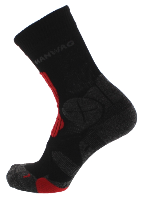 Trek Sock Rubin Unisex Socken von Hanwag