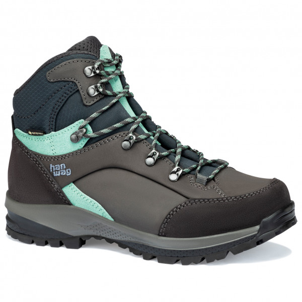 Hanwag - Women's Banks StraightFit Extra GTX - Wanderschuhe Gr 8,5 grau von Hanwag