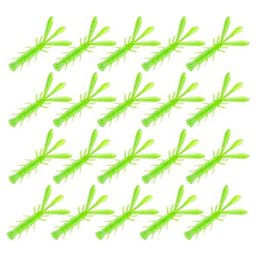 Haodream 20pcs Weiche Langusten Köder Künstliche Schwimmende Garnelen Crayfishs Swimbait Simulation Fischereigarnelenköder Köder Haodream 20pcs Weiche Langusten Köder Künstliche Schwimmende Garnelen Crayfishs Swimbait Simulation Fischereigarnelenköder Köder von Haodream