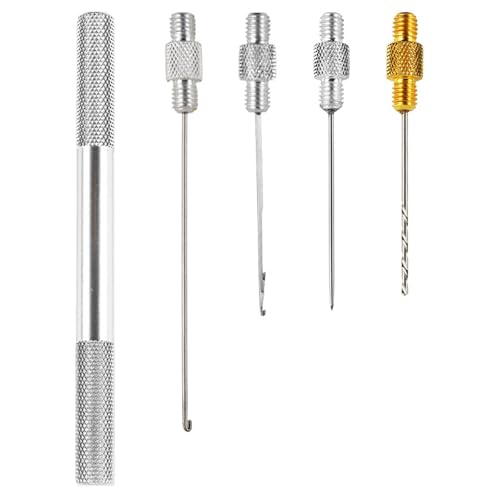 Haodream 5pcs Angelköder Nadelköder Haken Karpfenköder Tool Carps Fischerköder Threader Threader Haodream 5pcs Angelköder Nadelköder Haken Karpfenköder Tool Carps Fischerköder Threader Threader von Haodream