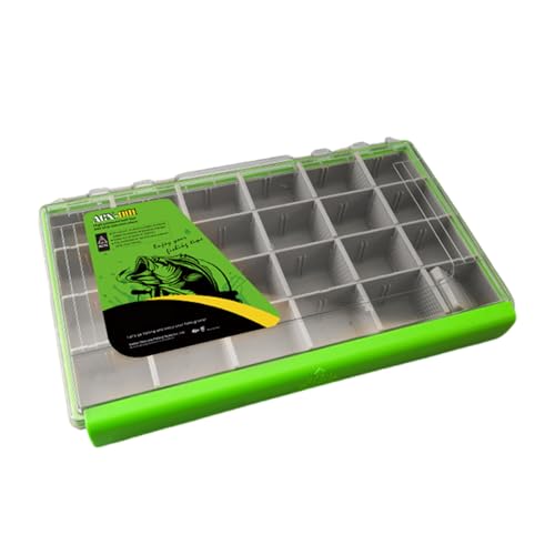 Haodream Tragbare Speicherschalen Köder Köderschaften Organisatoren Fischerei Tackle Box Lures Storage Clear Lid Tably Baits Separator Tragbare Angelbox von Haodream