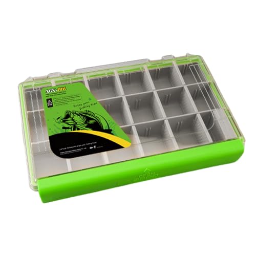 Haodream Tragbare Speicherschalen Köder Köderschaften Organisatoren Fischerei Tackle Box Lures Storage Clear Lid Tably Baits Separator Tragbare Angelbox von Haodream