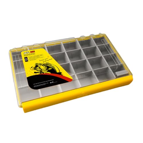 Haodream Tragbare Speicherschalen Köder Köderschaften Organisatoren Fischerei Tackle Box Lures Storage Clear Lid Tably Baits Separator Tragbare Angelbox von Haodream