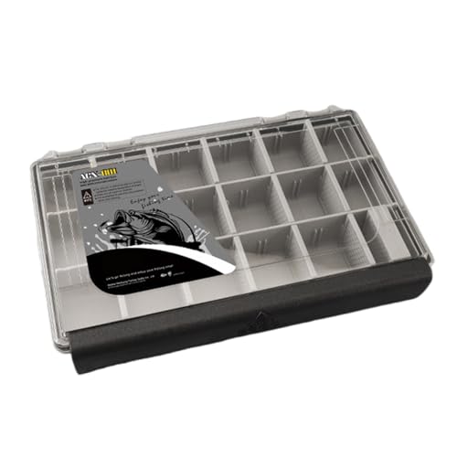 Haodream Tragbare Speicherschalen Köder Köderschaften Organisatoren Fischerei Tackle Box Lures Storage Clear Lid Tably Baits Separator Tragbare Angelbox von Haodream