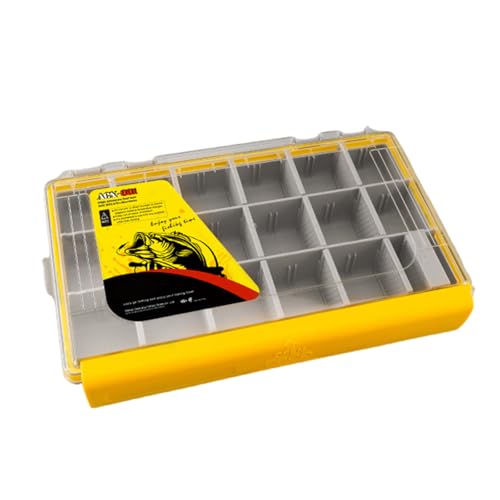 Tragbare Speicherschalen Köder Köderschaften Organisatoren Fischerei Tackle Box Lures Storage Clear Lid Tably Baits Separator Tragbare Angelbox von Haodream