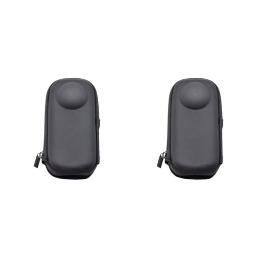 Haopeuk 2X Tragen Tasche wasserdichte PU Objektiv Kappe Tragbare Aufbewahrung Tasche Schutz HüLle für die X2 / X Kamera von Haopeuk