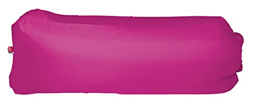 Happy People Lounger to go® Luftmatratze ohne aufpumpen inkl. Tragetasche, pink, 180x75x60cm von Happy People