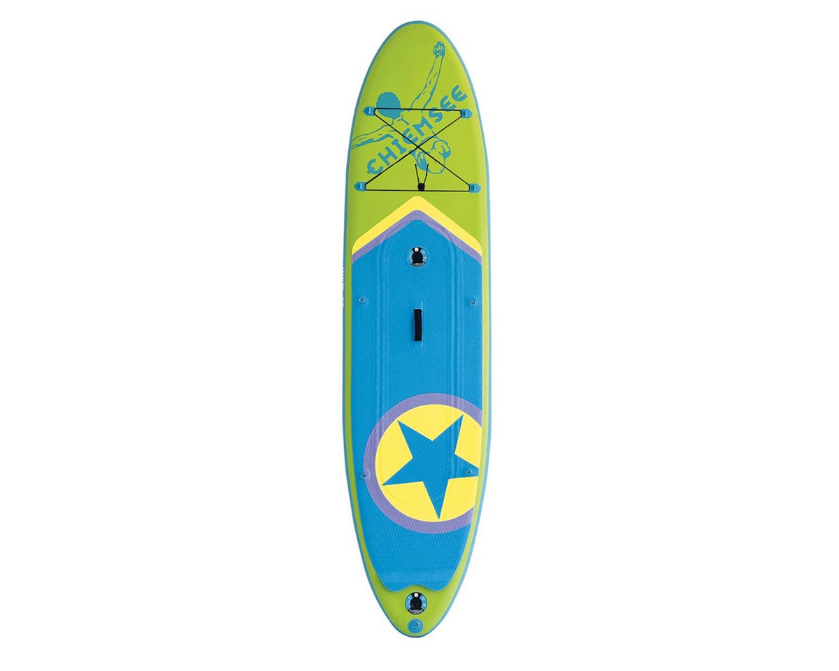 Happy People SUP-Board Chiemsee SUP-Set inkl. Board, Paddel, Pumpe, Leash & Rucksack von Happy People